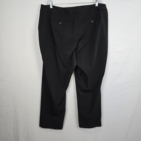 Dalia Collection Slacks Pants Women's 22X Black Stretch EUC - Picture 2 of 16